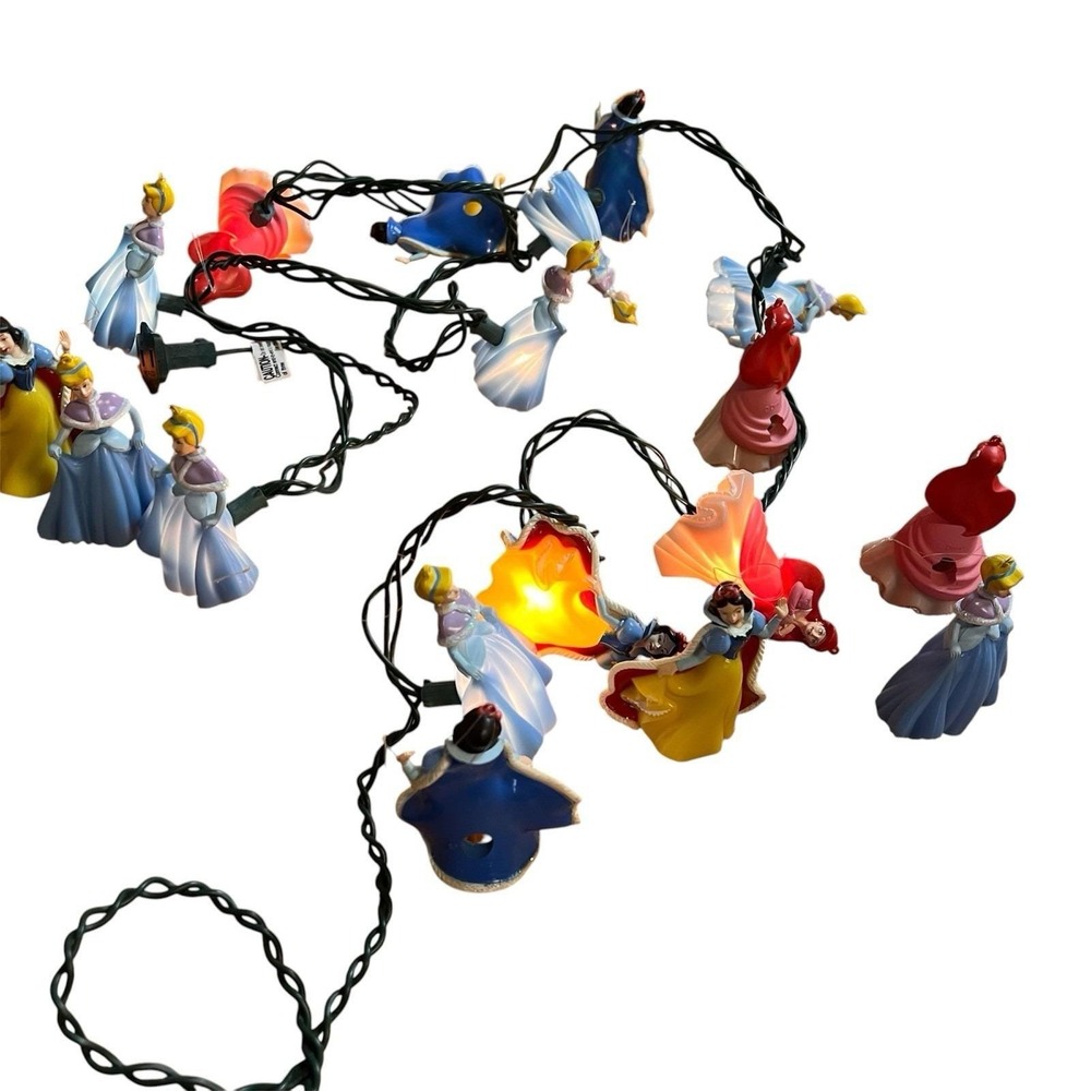 Disney Princesses String Lights String Extra Princesses Vintage